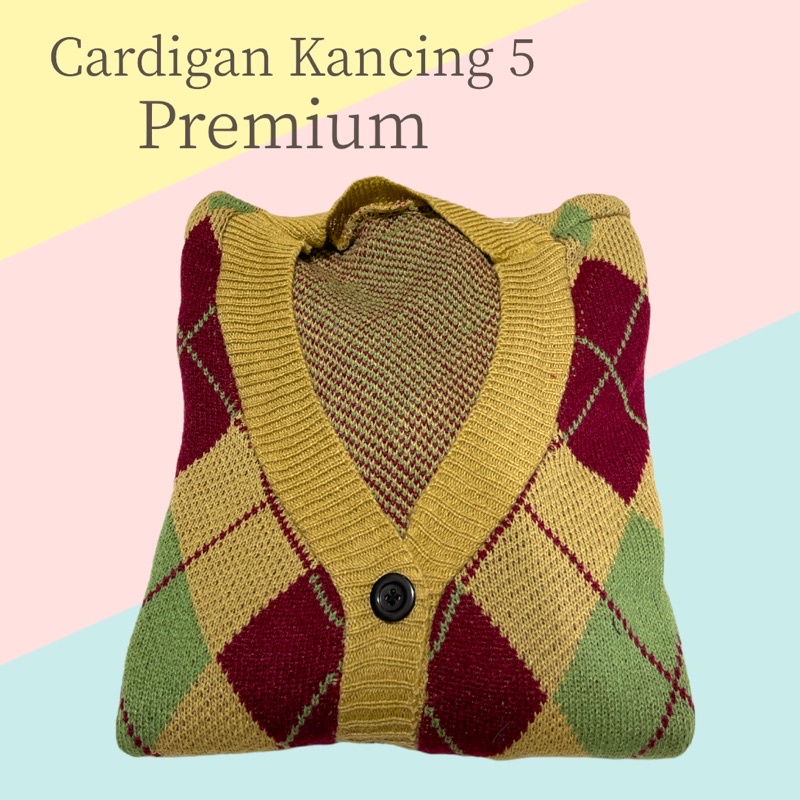 CARDIGAN SWEATER KANCING VALENCIA