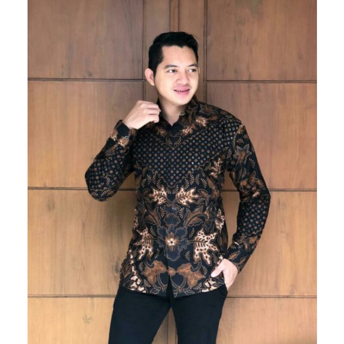 kemeja batik lengan panjang pendek