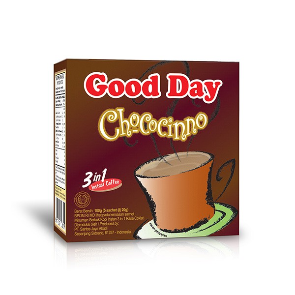 

Good Day 3 In 1 Chococinno Box 5X20 Gr