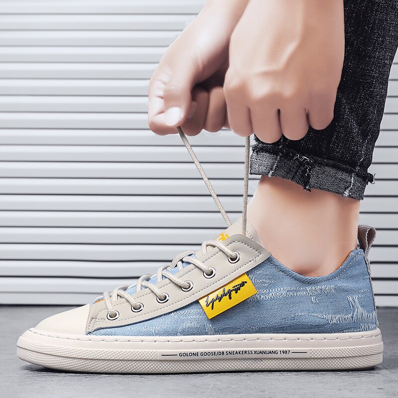 Sepatu Sneaker Pria Import Sneakers Cowo GOLONE Db-87 Overgrip Cassual Shoes Sneker Kasual Santai SP20-6