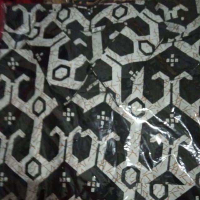 Kemeja Batik Pria Lengan Panjang Size M L Xl Xxl Bswart Batik Hrb026 Kenongo Hem Panjang Padi