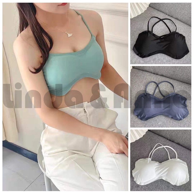 Bra Wanita Silk Seamless Pakaian Dalam Wanita Tanpa Kawat - Bra Push Up Wanita