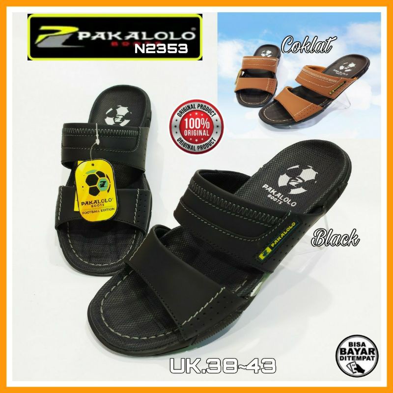 PROMO TERMURAH Sandal Pakalolo Pria Original Terbaru 2021 - Sandal Selop Pria - Sandal Kekinian -San