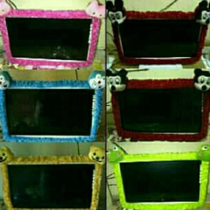 Ready&Siapkirim Hsi Bando Cover Tutup Sarung Tv Led 21 - 32 Inch Karakter Kartun