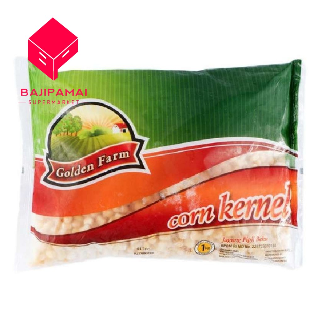 

GOLDEN FARM CORN KERNEL 1KG ( KHUSUS PENGANTARAN GOJEK/GRAB )