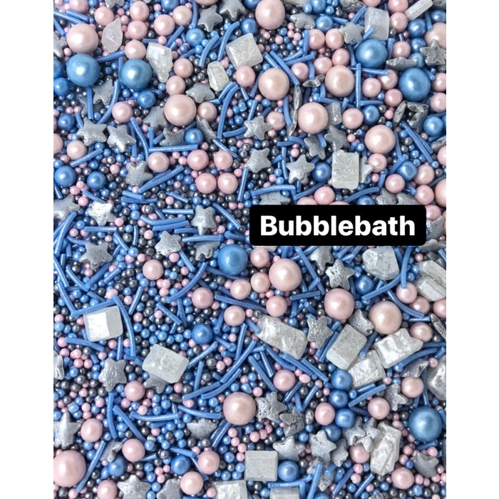 

Jual Bubblebath Sprinkles / Hiasan Taburan Kue - 100G