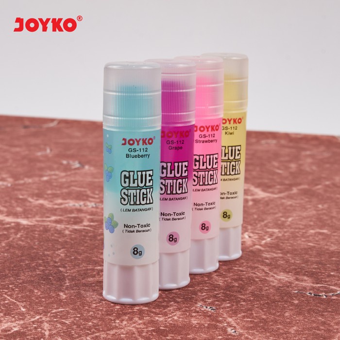 

PEREKAT-PENGIKAT- GLUE STICK LEM BATANG JOYKO GS-112 8GR -PENGIKAT-PEREKAT.