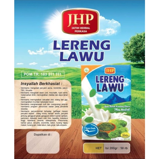 

SUSU KAMBING ETAWA PLUS HERBAL