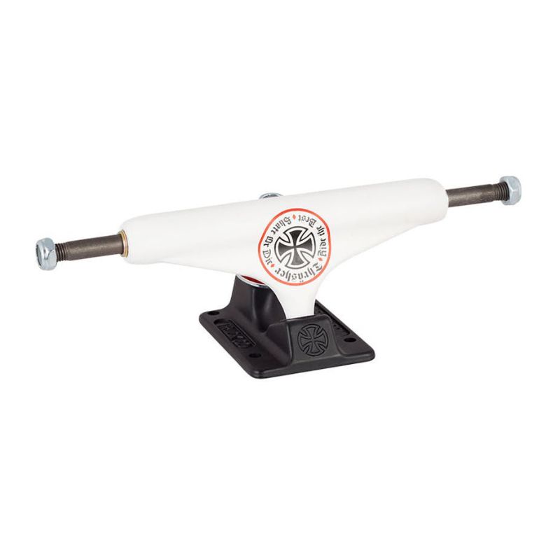 Skateboard trucks independent x thrasher forged hollow white 144 149