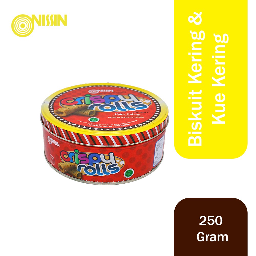 

Nissin Crispy Roll 250 gr