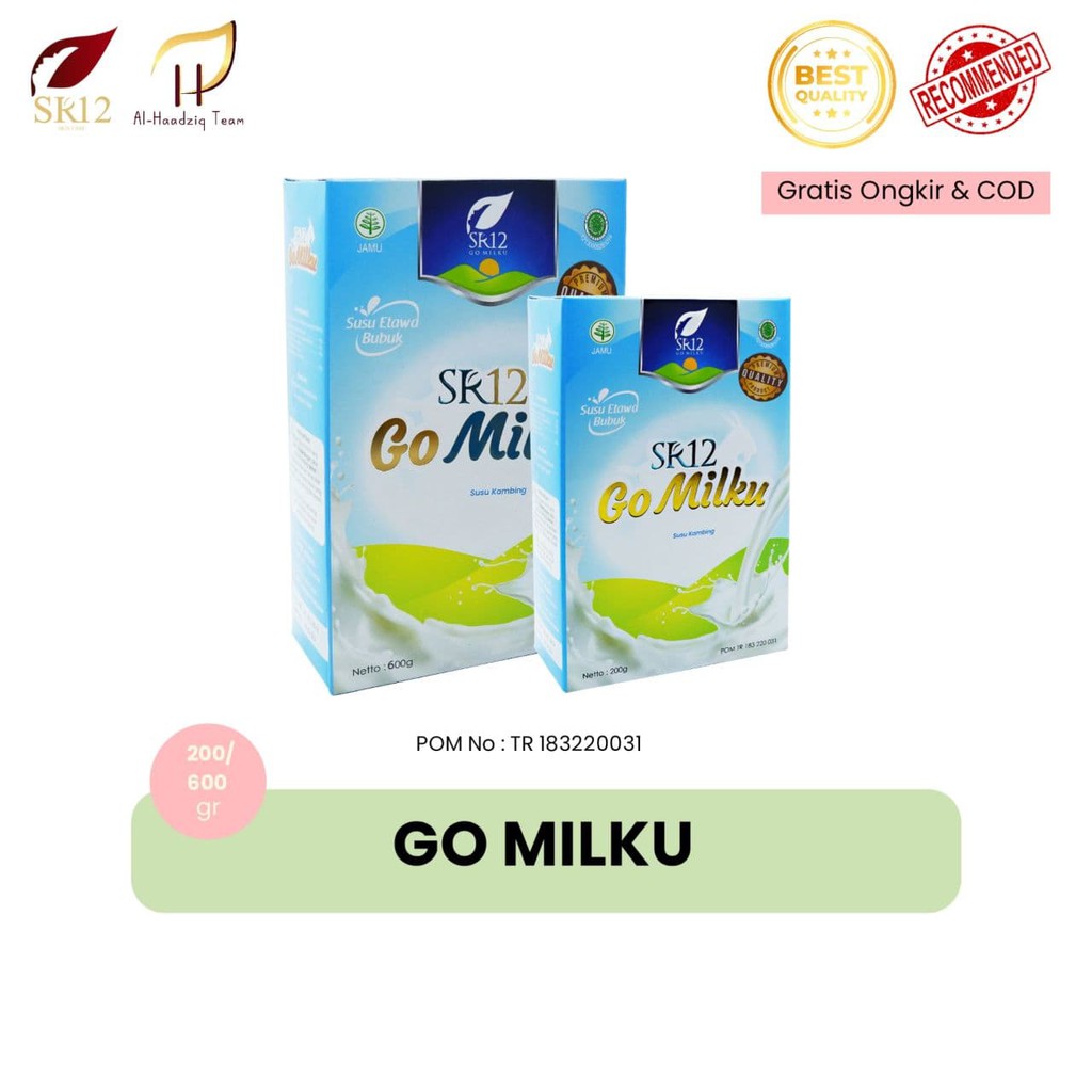 

SR12 100%ORI GOMILKU SUSU KAMBING ETAWA SUSU BUBUK KAMBING ETAWA SUSU BUBUK BPOM HALAL