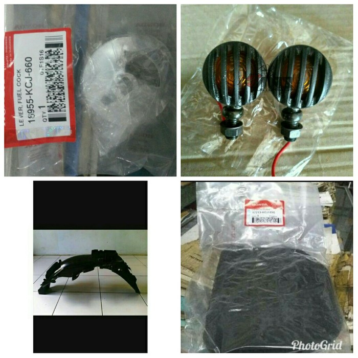 emur kran bensin busa filter sen grill 2 spakbor belakang tiger revo #HAM