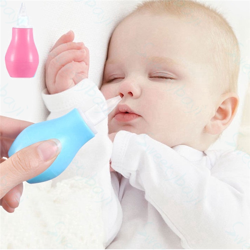 Baby Infant Nasal Vacuum Mucus Suction Aspirator Nose Clean