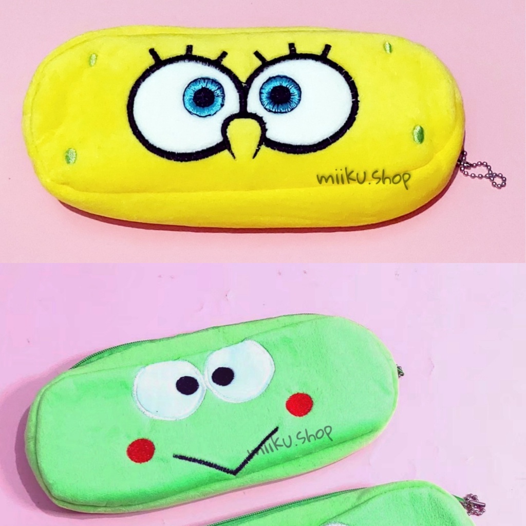 

TEMPAT PENSIL / DOMPET KOIN KEROPPI SPONGEBOB
