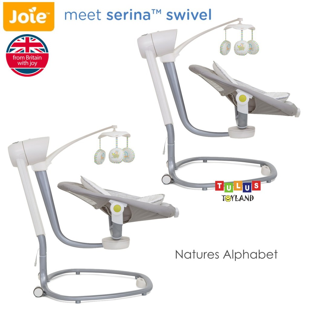 Ayunan Bayi Joie Serina Swivel Swing Otomatis Elektrik Listrik Baterai Baby Swing Premium Murah