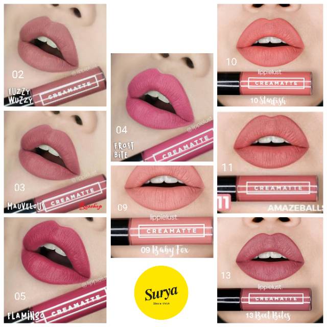 Emina meet Creamatte lip cream