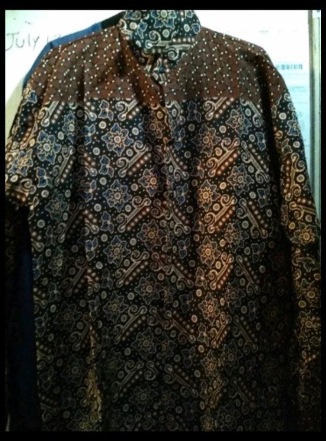 Kemeja Batik Exclusive Modern Engan Panjang Pria