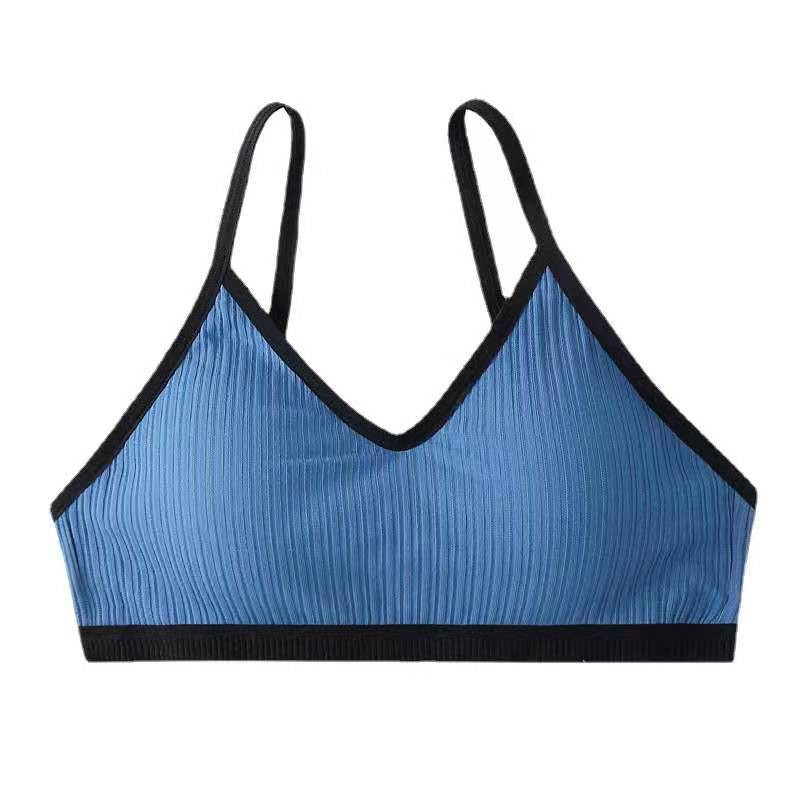 GO! BR490 Bra Wanita Tanpa Kawat Sport Bra Olahraga Bh Push Up Pakaian Dalam Wanita Import