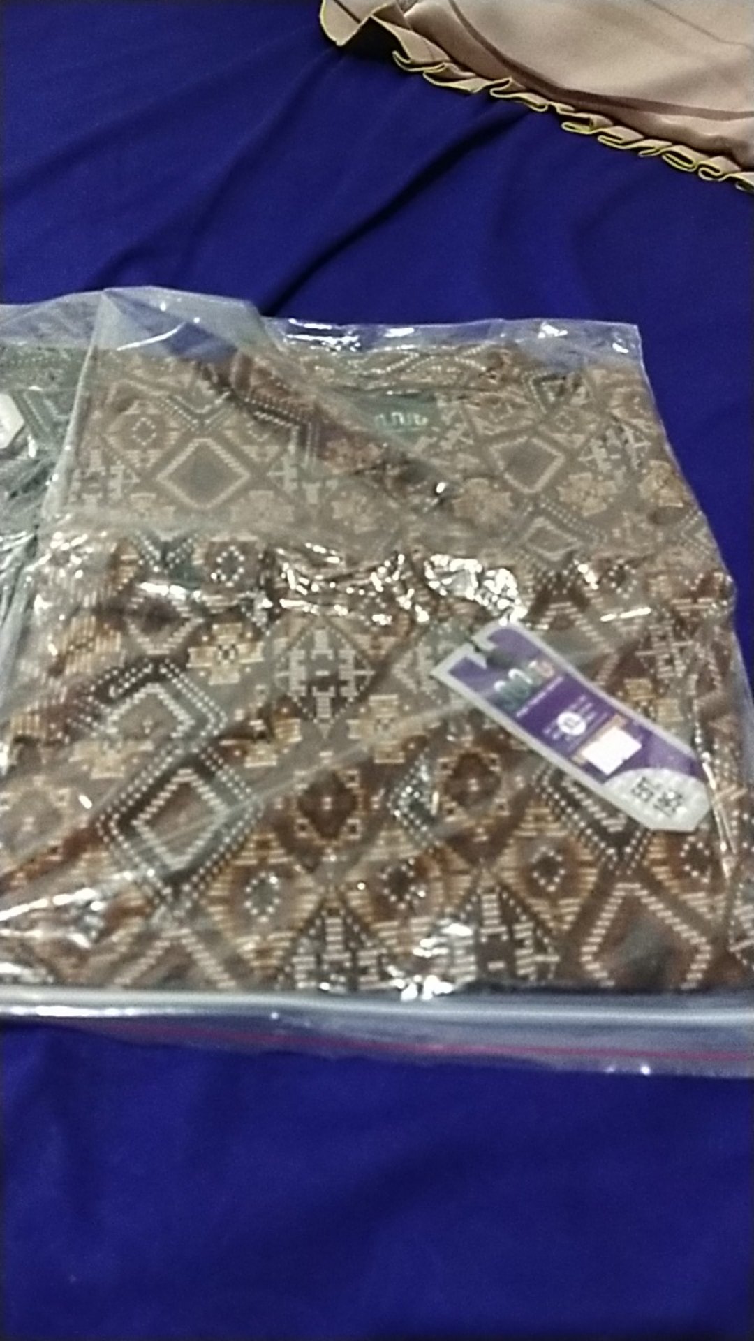 Kemeja Batik Jumbo Songket Pria Lengan Pendek Baju Batik Pria Formal Kantoran Big Size Premium