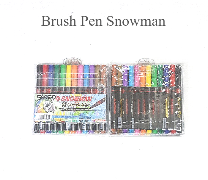 

PULPEN SNOWMAN BRUSH PEN BM-12 | ART PEN