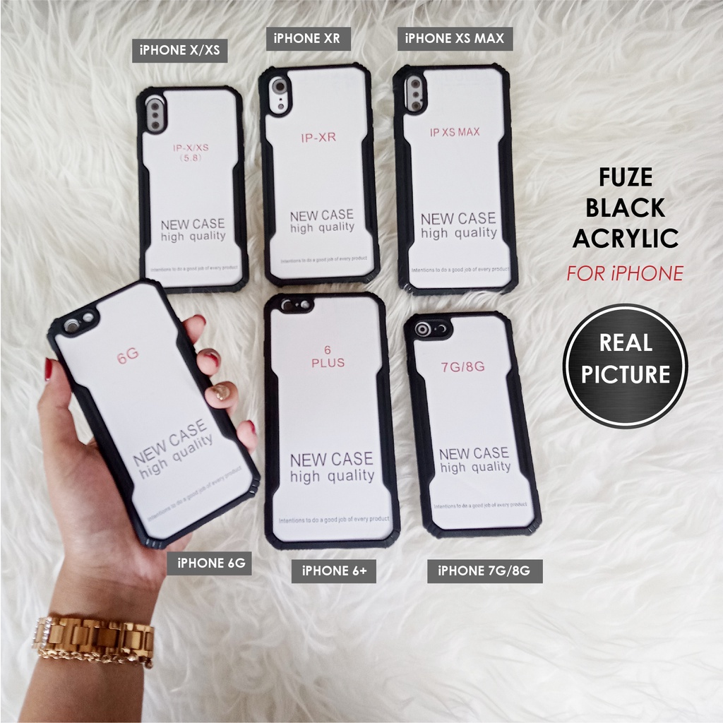 CASE HP IPHONE 12 MINI 12 PRO MAX HARDCASE BLADE ACRYLIC