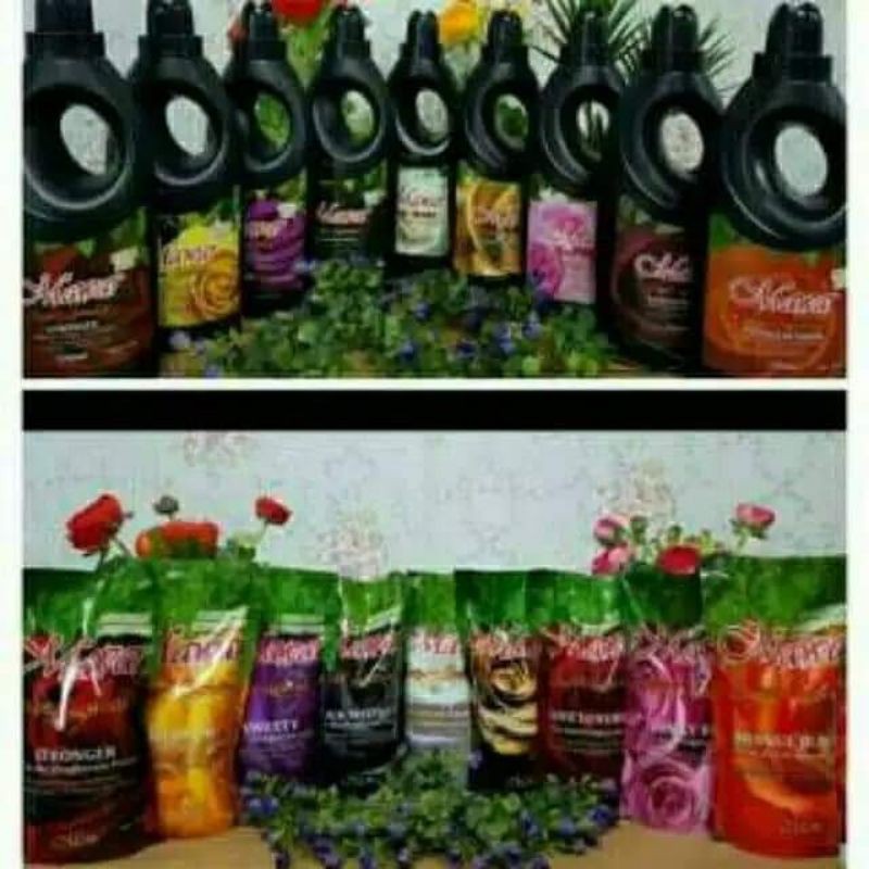 Mawar Super Laundry by siti wardah Refile 900ml rAndom