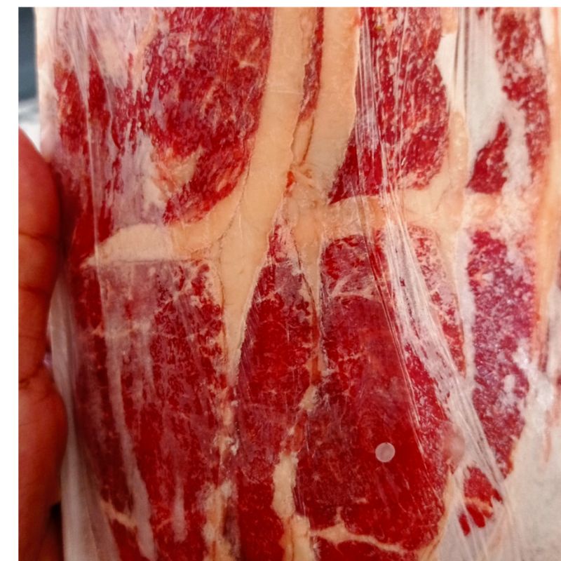 

Slice beef less fat - 500 gram