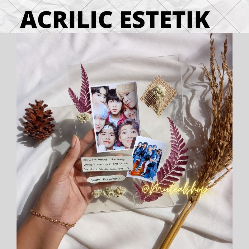 

KADO ESTETIK ACRILIC/gift box/Hadiah unik