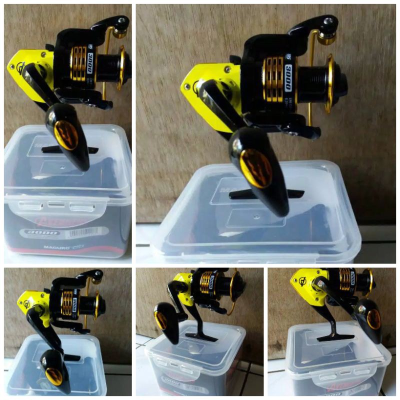 Reel Pancing Reel Maguro Avengers 3000 Ultra Smooth (5BB) Gulungan Pancing Katrol Pancing