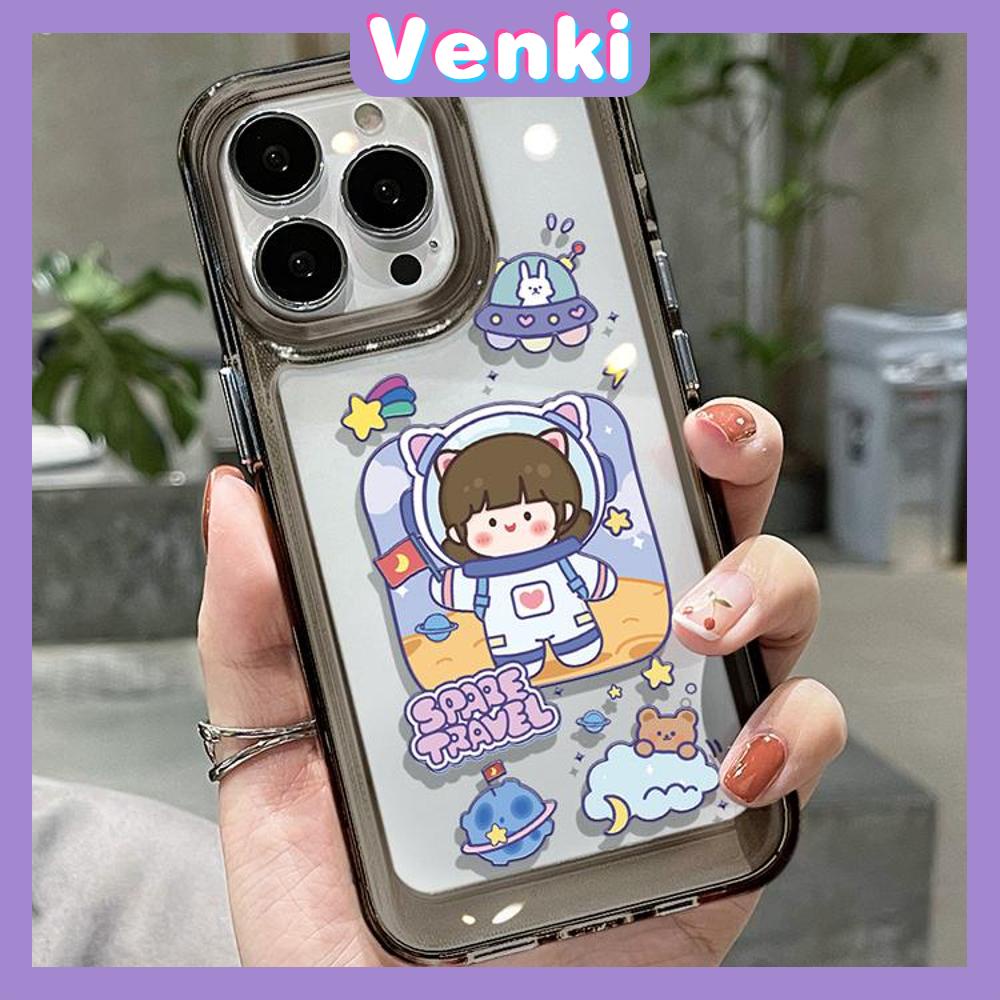 iPhone Case HD Acrylic Hard Case High Clear Metal Button Protection Camera Shockproof Cartoon Cute Compatible with iPhone 14 Pro Max 14 Plus 13 Pro Max 12 Pro Max 11 XR 7Plus