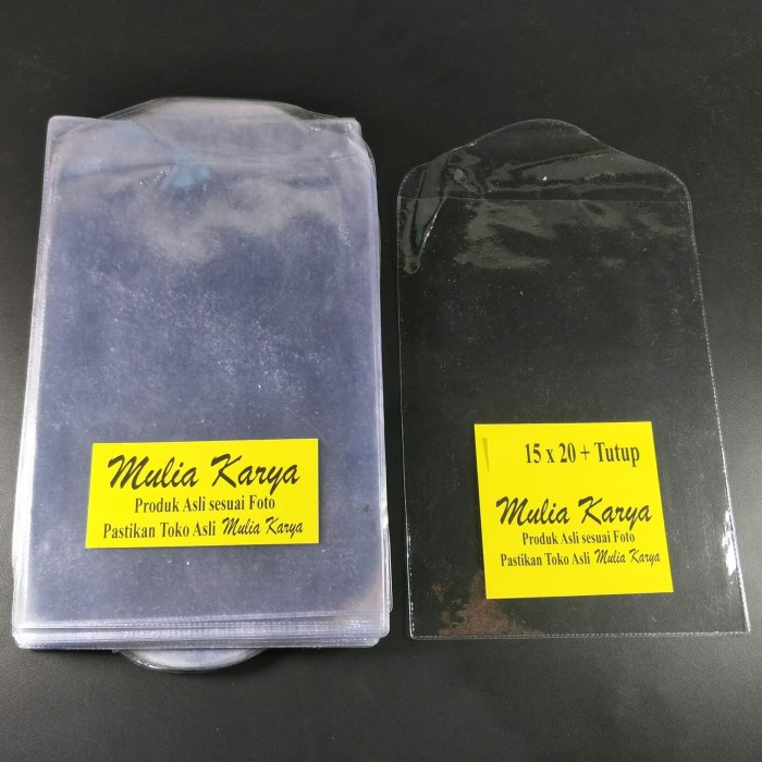 

Termurah Plastik Mika 15 X 20 Spp/ Kartu / Iuran / Deposito