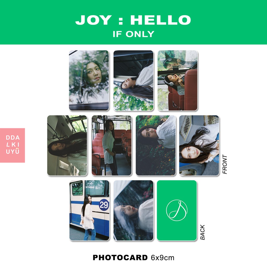 Red Velvet: JOY - photocard [HELLO] IF ONLY