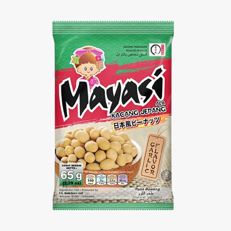 

MAYASI KACANG ALA JEPANG BAWANG 65G