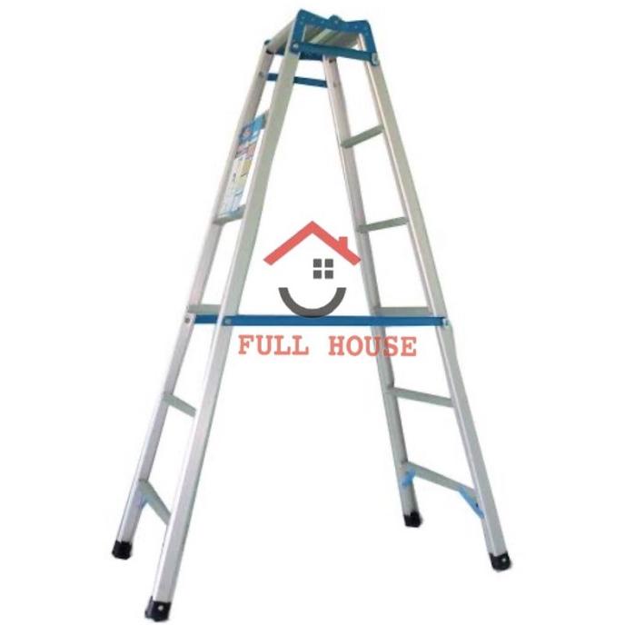 TANGGA BESI ALUMINIUM TANGGA LIPAT 2 METER 2,5 MURAH FDD656ES5