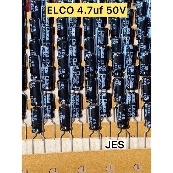 ELCO 4.7uf 50V ORIGINAL CHONG