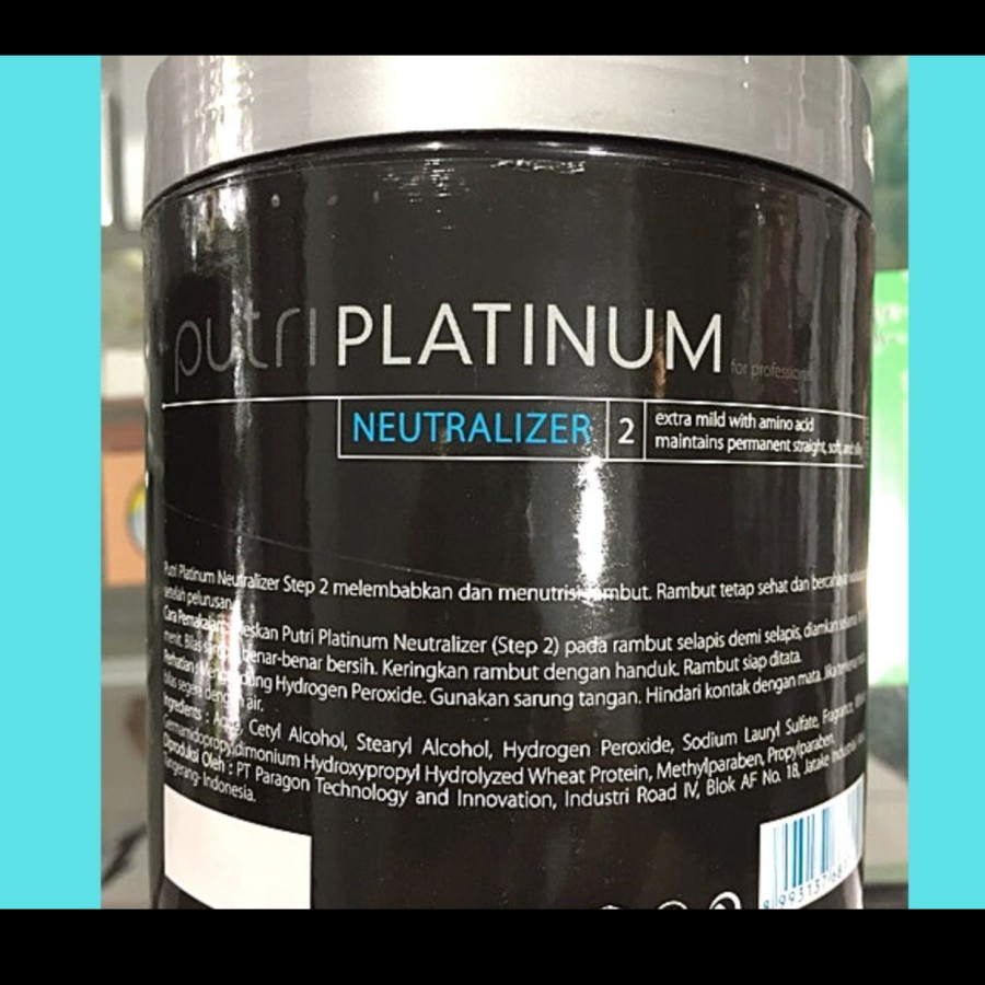 PUTRI PLATINUM STEP 1 / STEP 2 SMOOTING REBONDING 720mL