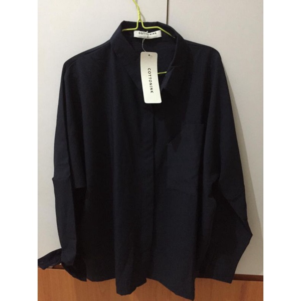 Cotton Ink Devon Navy