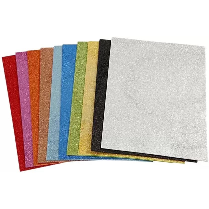 eva foam / foam art glitter