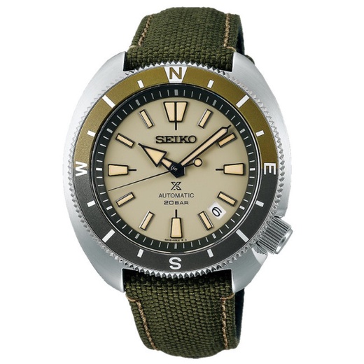 Seiko Prospex SRPG13K1 Tortoise Land Edition Automatic Green SRPG13