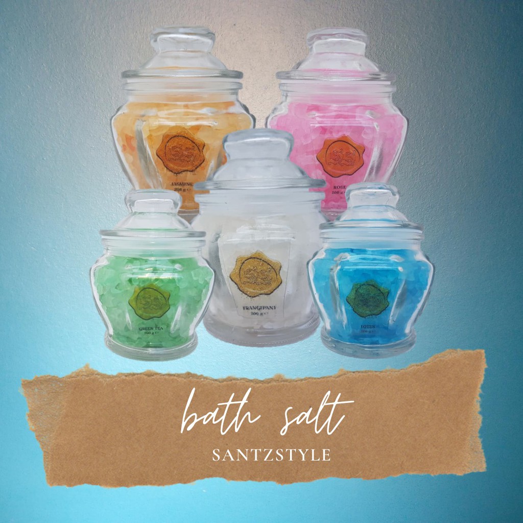 Jual BATH SALT PREMIUM 200 gr - GARAM MANDI RELAKSASI | Shopee Indonesia