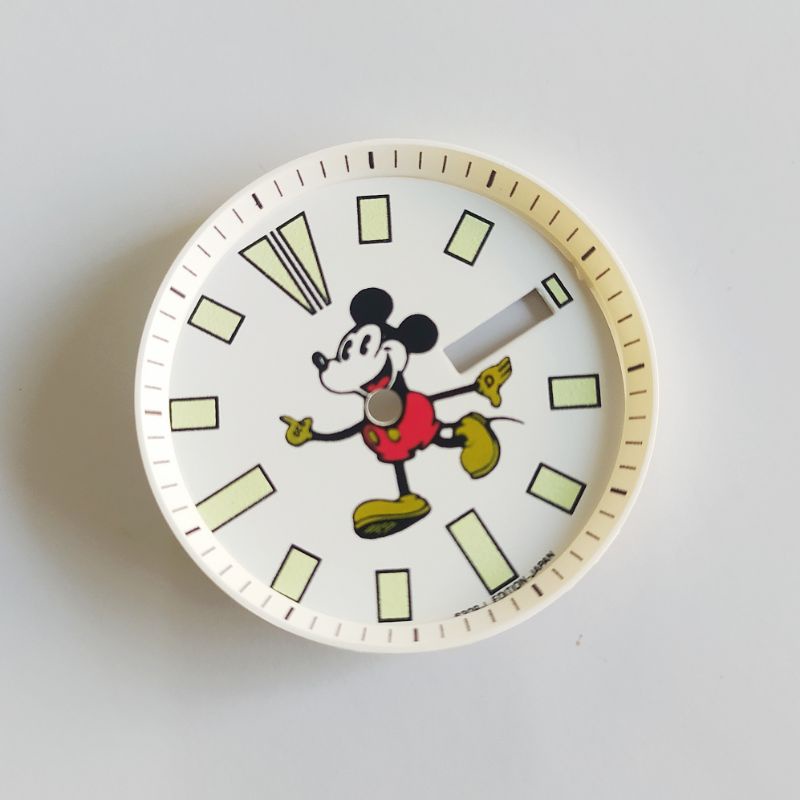 Dial seiko SKX Mickey mood