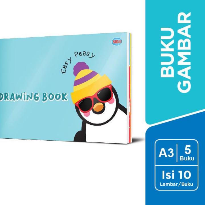 

⸨ZaS♚⸩ ⭐️ Buku Gambar A3 Sinar Dunia ( 5 buku ) |Ready melimpah