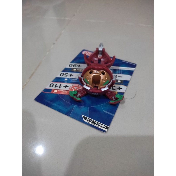 bakugan battle brawlers stinglash pyrus dan magnet card