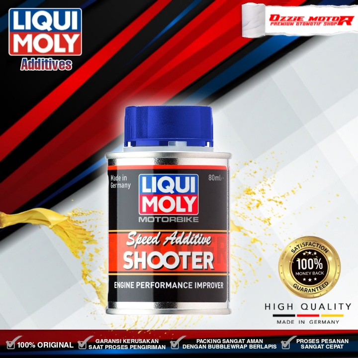 LIQUI MOLY MOTORBIKE SPEED SHOOTER 80ML ADDITIVE MOTOR