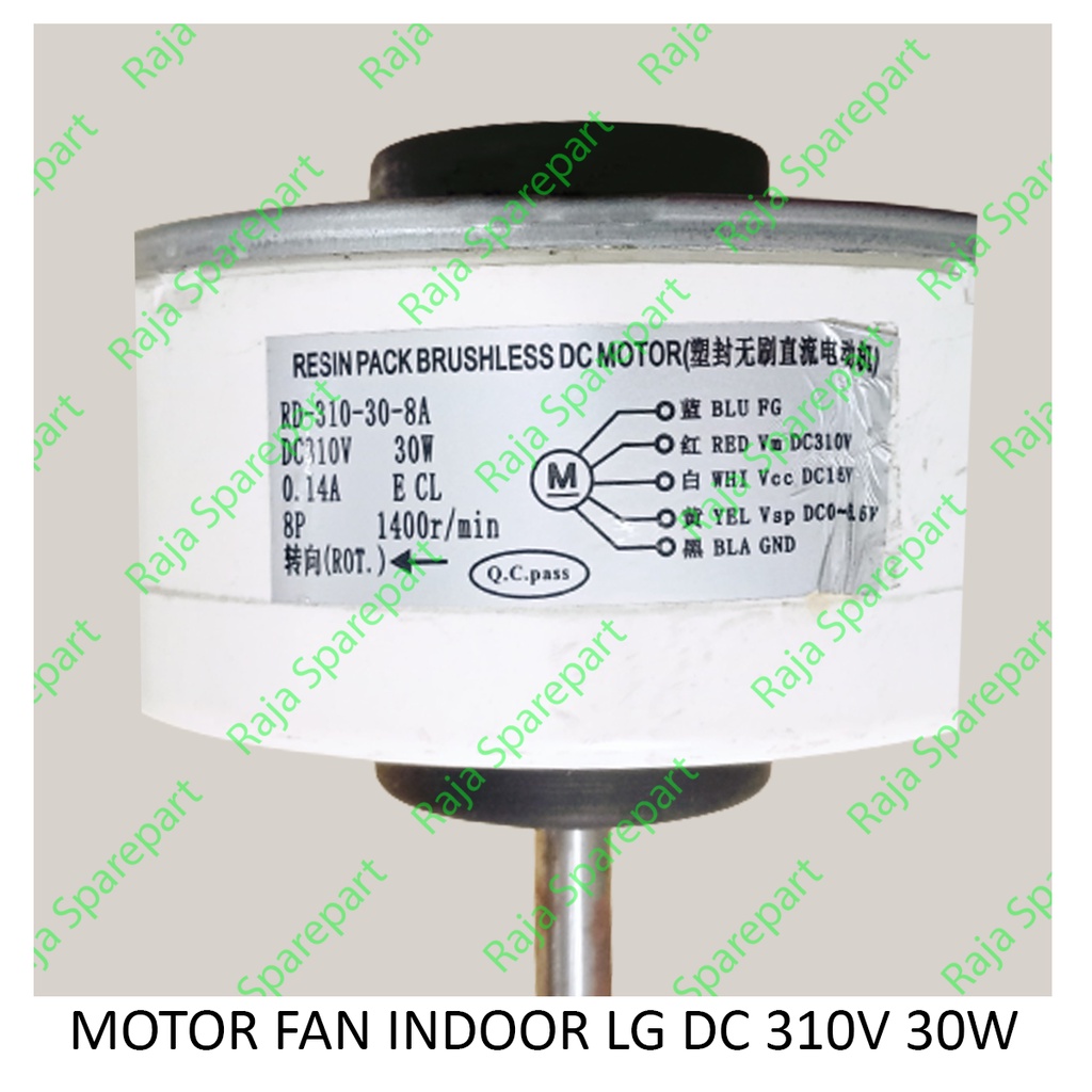 MOTOR FAN INDOOR LG DC310V 30W