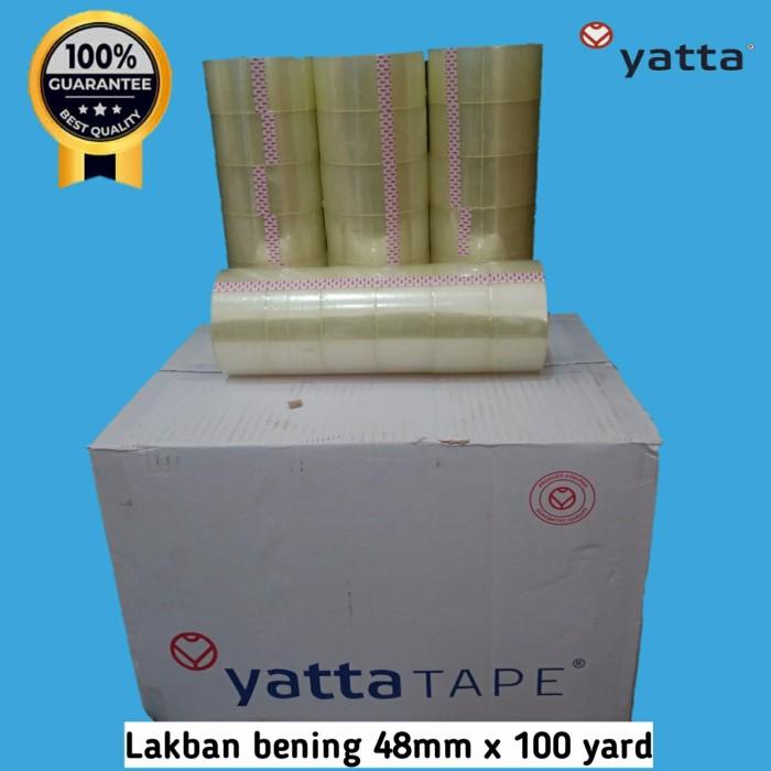 

Lakban Yatta Tape/Merah/Bening 100 Yard (Dust @ 72 Roll)