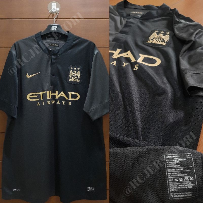 Jersey Original Manchester City Away 13/14 Player Issue / PI
