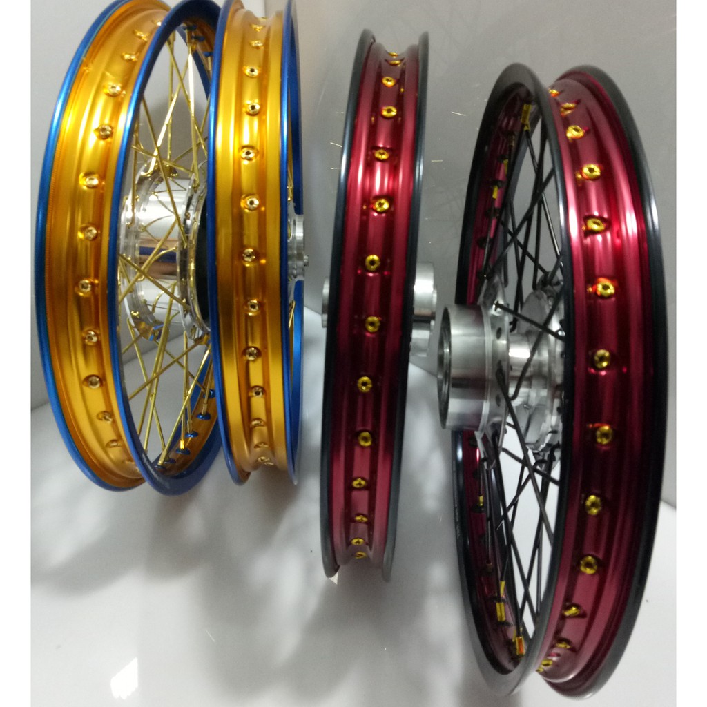 Velg Yamaha Mx King 150 - Paket Velg TDR Tromol Jari Jari Bonus Rakit Sepaket Murah