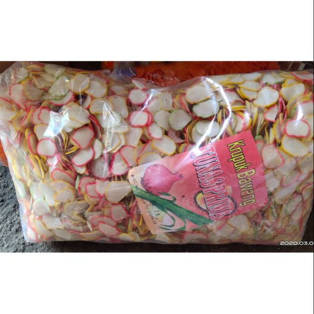 KRUPUK WARNA @±5KG, TUNAS PRIMA.SAMEDAY/INSTANT