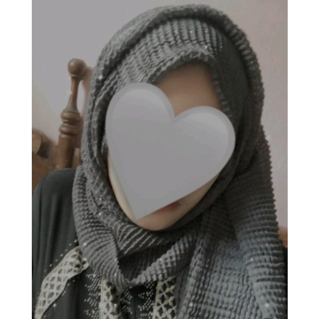 waffle shawl | plisket kotak